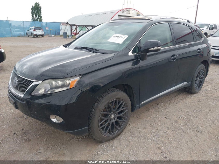 2010 Lexus RX, Обычный износ, IAAI, VIN JTJBC1BAXA2010467 — фото 2