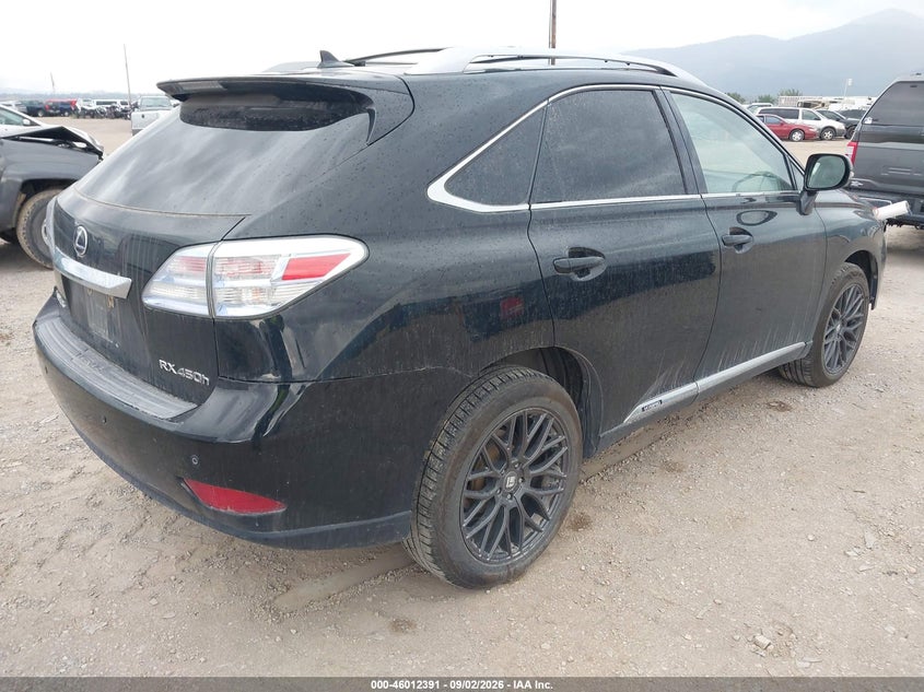 2010 LEXUS RX 450H auction photo 4