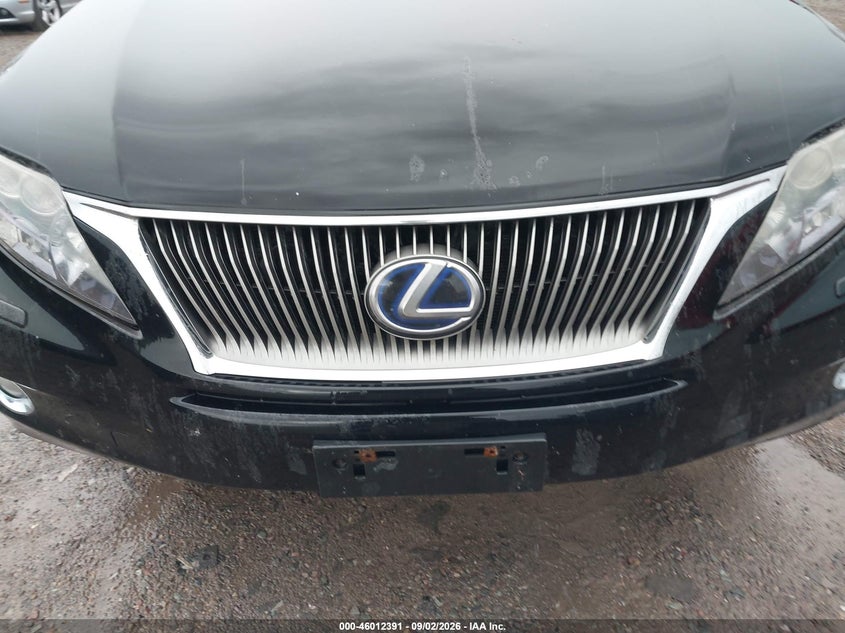 2010 LEXUS RX 450H auction photo 6