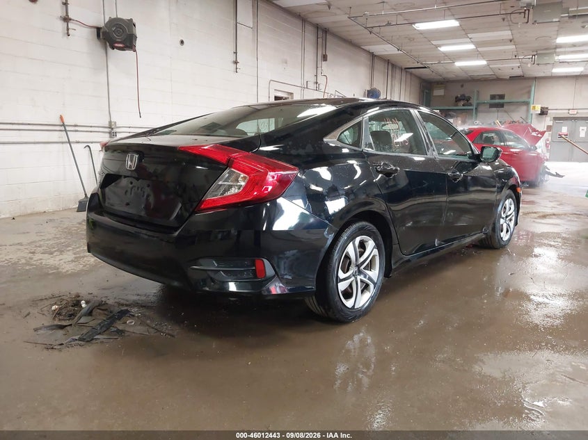 Vin: 19xfc2f5xge230856, lot: 46511819, honda civic lx 20164