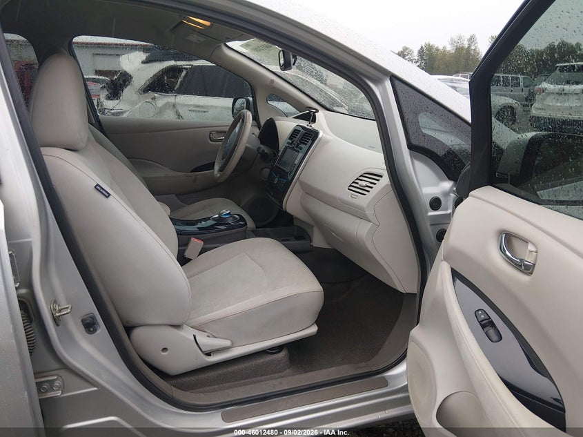 NISSAN LEAF 2012 VIN JN1AZ0CP2CT021232