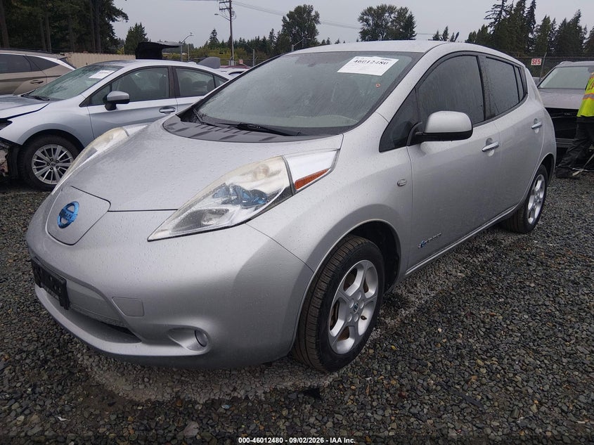 2012 NISSAN LEAF auction photo 2