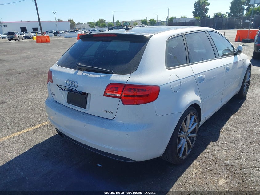 2011 AUDI A3 HATCHBACK 2.0L I-4 DI, DOHC, VVT, TURBO, PREMIUM , 200HP
