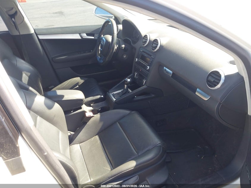2011 AUDI A3 HATCHBACK 2.0L I-4 DI, DOHC, VVT, TURBO, PREMIUM , 200HP