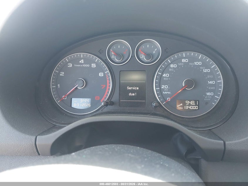2011 AUDI A3 HATCHBACK 2.0L I-4 DI, DOHC, VVT, TURBO, PREMIUM , 200HP