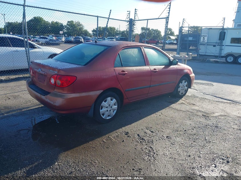 2005 TOYOTA COROLLA auction photo 4
