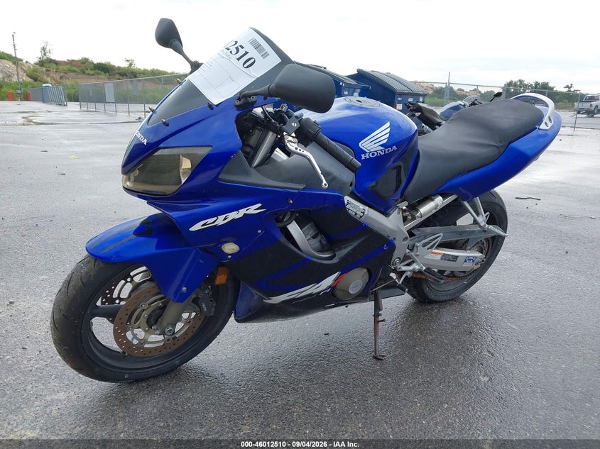 2006 HONDA CBR600 auction photo 2