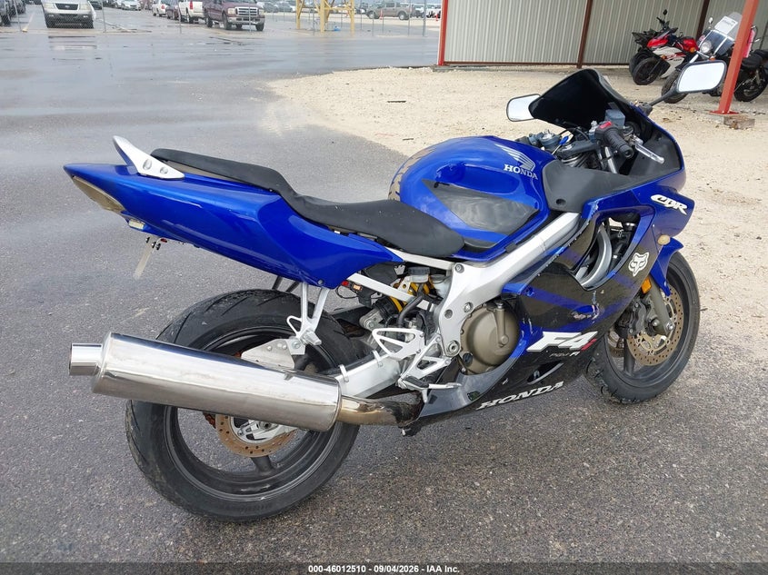 2006 HONDA CBR600 auction photo 4