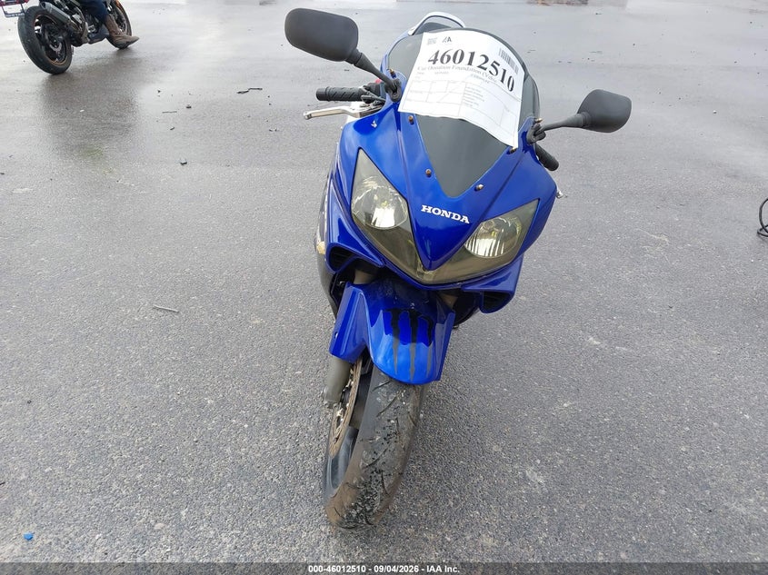 2006 HONDA CBR600 auction photo 5