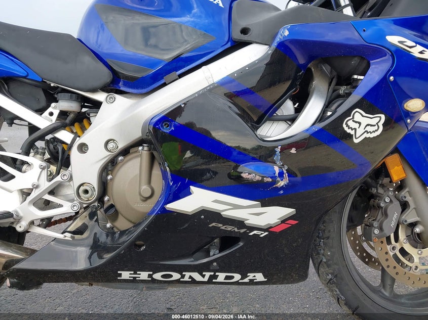 2006 HONDA CBR600 auction photo 8