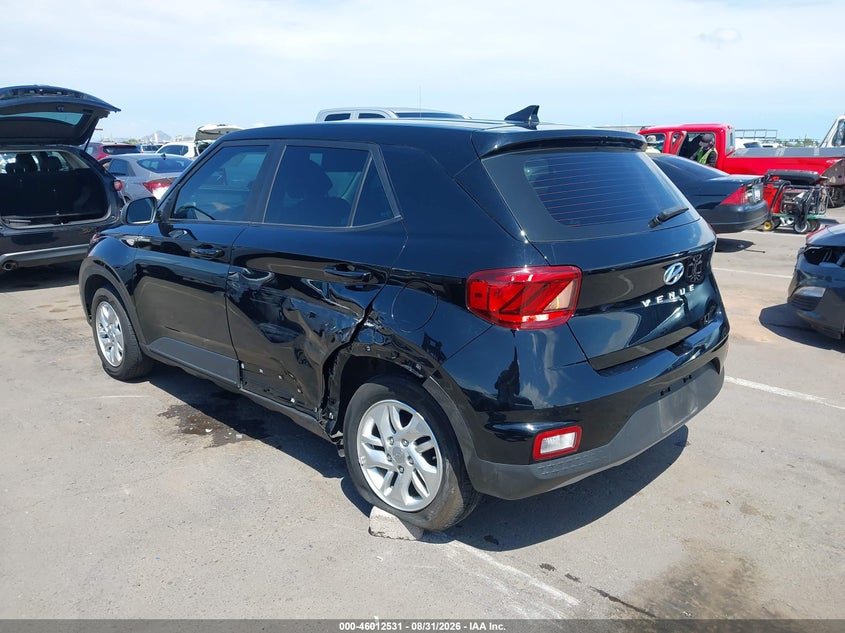 2022 HYUNDAI VENUE auction photo 3
