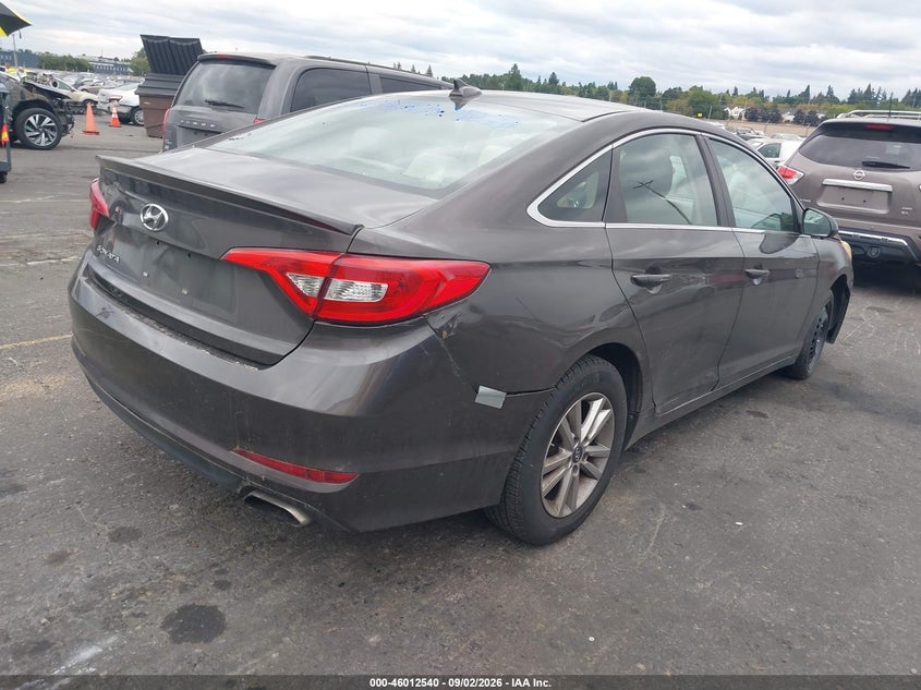 2016 HYUNDAI SONATA auction photo 4