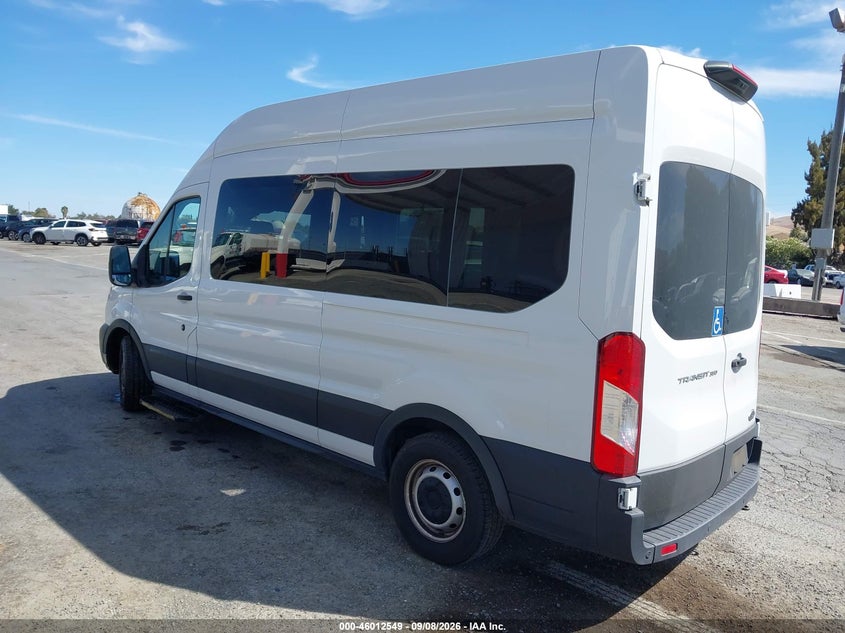 Vin: 1fdax2x89pka41504, lot: 46511925, ford transit-350 passenger van xl 20233