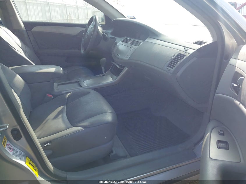 2008 TOYOTA AVALON auction photo 5