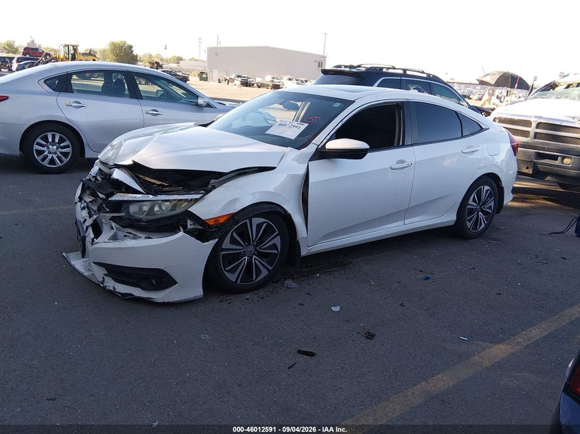 Vin: 19xfc1f34ge007737, lot: 46511967, honda civic ex-t 20162