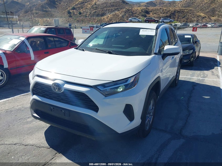 Vin: 2t3p1rfv7nw265438, lot: 46511971, toyota rav4 xle 20222