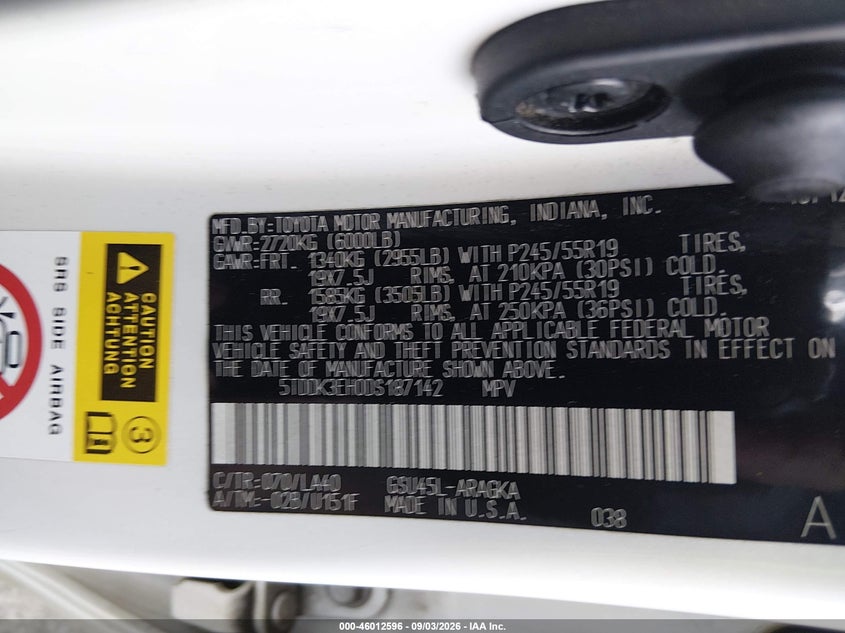 2013 TOYOTA HIGHLANDER LIMITED V6 · Фото 9