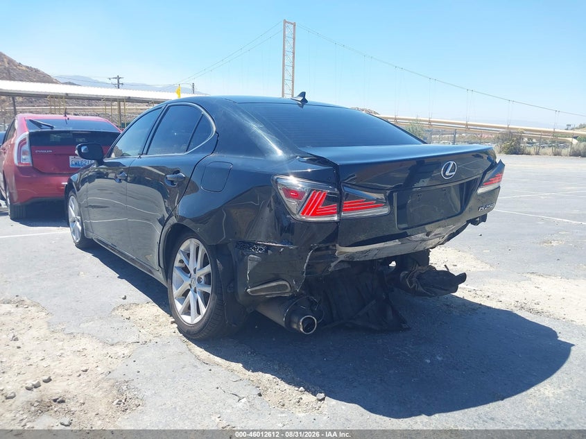 LEXUS IS 250 2011 VIN JTHBF5C25B5150868