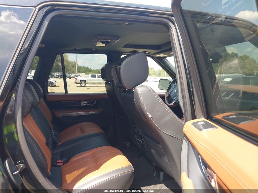 2013 LAND ROVER RANGE ROVER SPORT auction photo 8