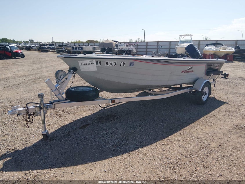 1991 LOWE V 16 auction photo 2