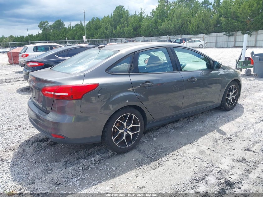 2017 FORD FOCUS SEDAN 2.0L I-4 DI, DOHC, VVT, REGULAR , 160HP