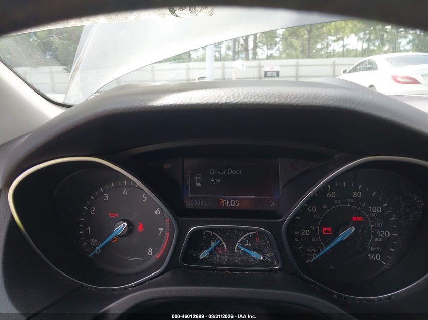 2017 FORD FOCUS SEDAN 2.0L I-4 DI, DOHC, VVT, REGULAR , 160HP