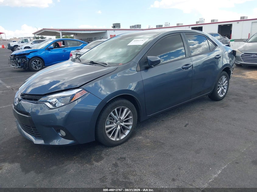 2015 Toyota Corolla, Удар сзади, IAAI, VIN 5YFBURHE7FP275543 — фото 2