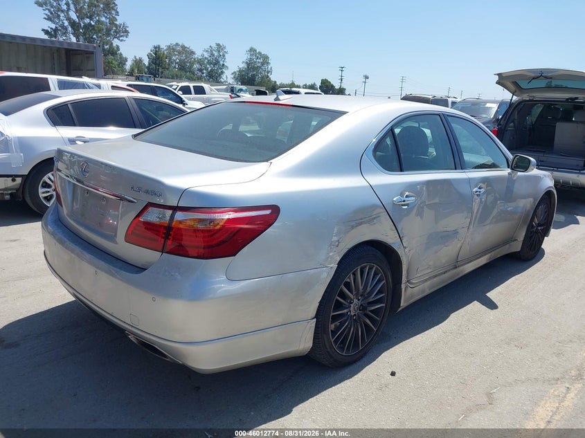 Vin: jthbl5ef6a5101640, lot: 46512150, lexus ls 460 20104