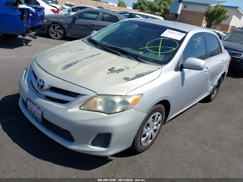 Vin: 2t1bu4ee8bc561113, lot: 46512165, toyota corolla le 20112
