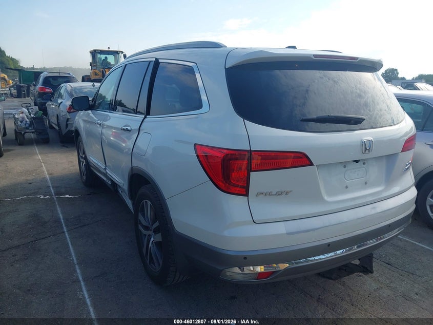 Vin: 5fnyf6h01hb084223, lot: 46512183, honda pilot elite 20173