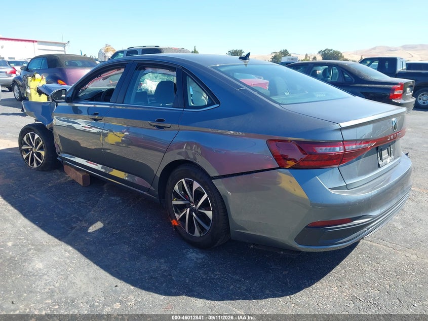 Vin: 3vw5x7bu8sm020780, lot: 46512217, volkswagen jetta 1.5t s 20253