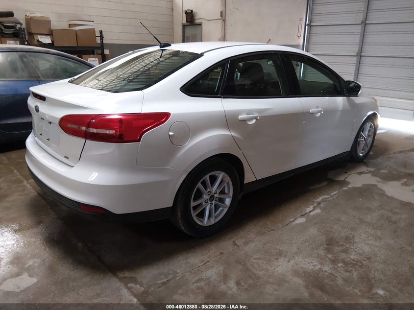 Vin: 1fadp3f29jl328885, lot: 46512256, ford focus se 20184
