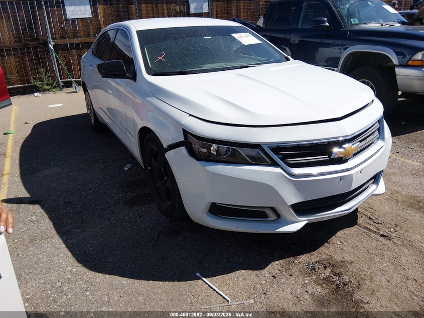Vin: 2g11x5s31j9156939, lot: 46512268, chevrolet impala 1fl 20181