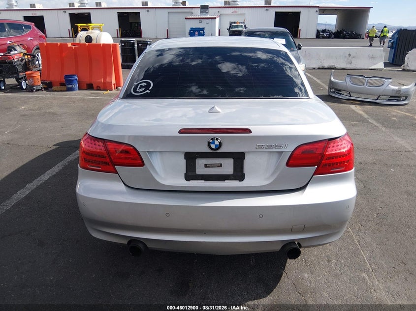 BMW 335I 2012 VIN WBADX7C56CE828684