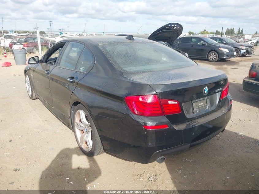 2013 BMW 535I auction photo 3