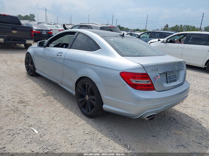 2013 MERCEDES-BENZ C 250 auction photo 3