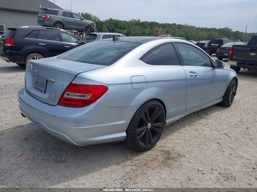 2013 MERCEDES-BENZ C 250 auction photo 4