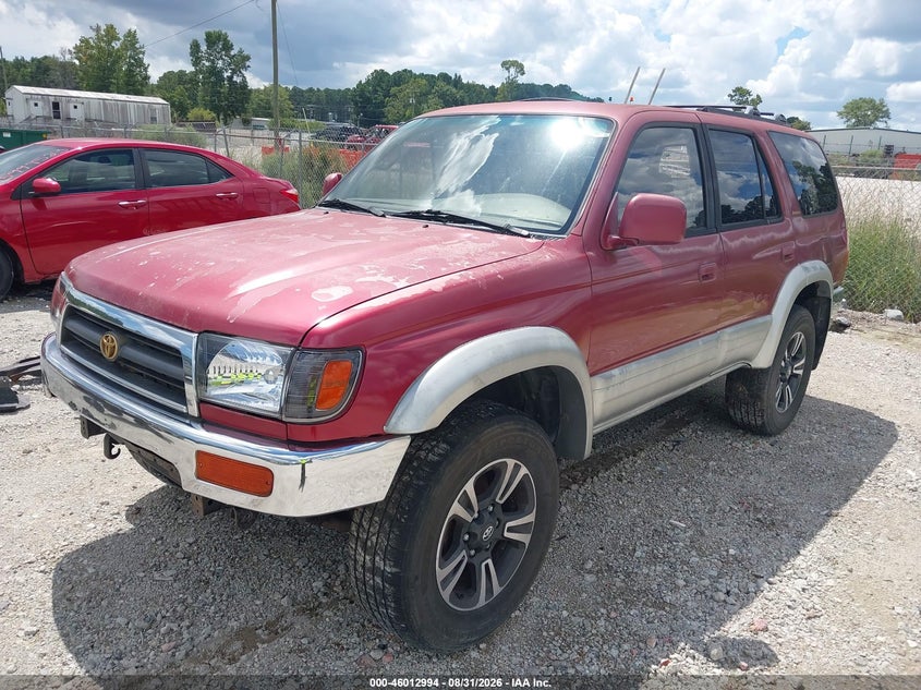 1997 Toyota 4Runner, Звичайний знос, IAAI, VIN JT3HN87R6V0097613 — фото 2