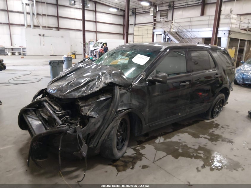 Vin: 1fm5k8ar2gga47264, lot: 46512408, ford utility police interceptor 20162