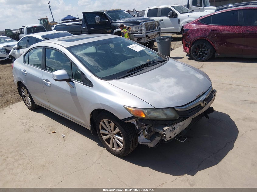 2012 HONDA CIVIC auction photo 1