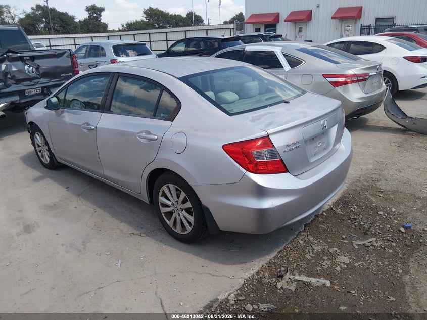 2012 HONDA CIVIC auction photo 3