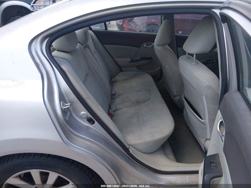 2012 HONDA CIVIC auction photo 8