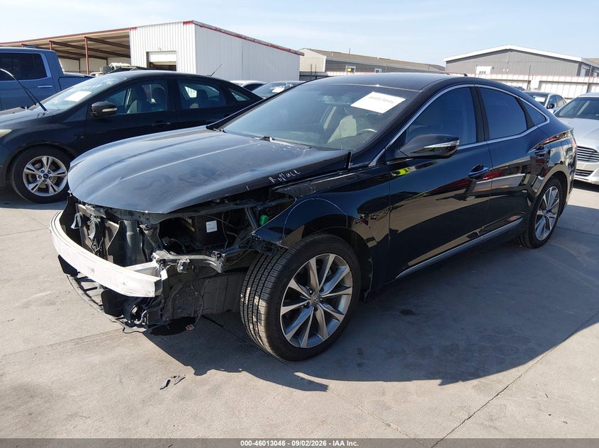 2017 Hyundai Azera, Front End, IAAI, VIN KMHFG4JG6HA589002 — photo 2