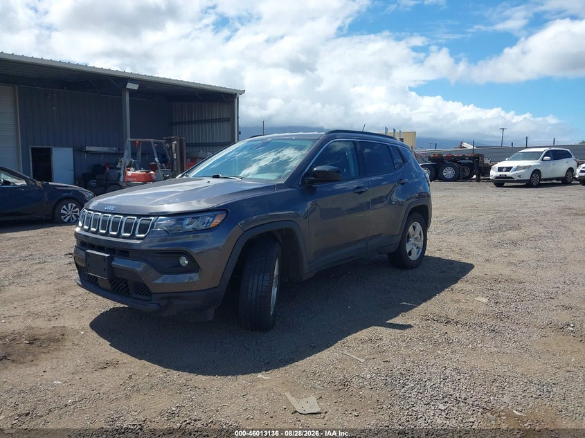 Vin: 3c4njdbb0nt115166, lot: 46512512, jeep compass latitude 4x4 20222
