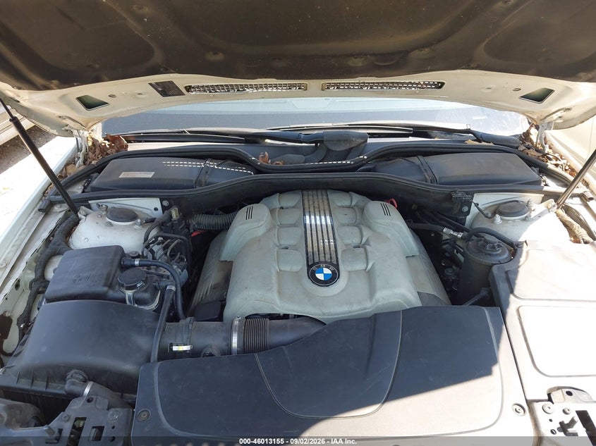 BMW 745LI 2003 VIN WBAGN63403DR17063