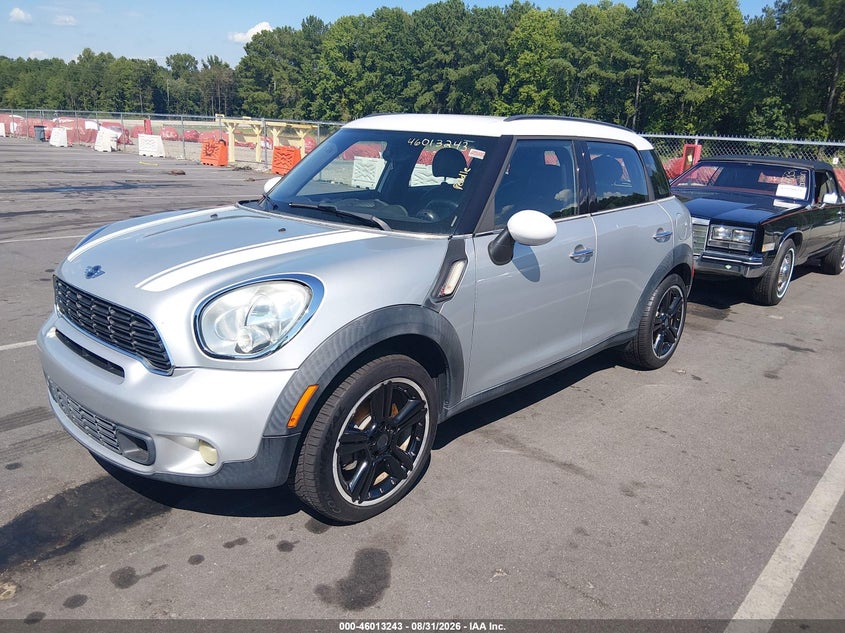 Vin: wmwzc3c55cwl83715, lot: 46512619, mini cooper s countryman 20122