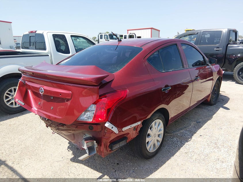 2017 NISSAN VERSA auction photo 4