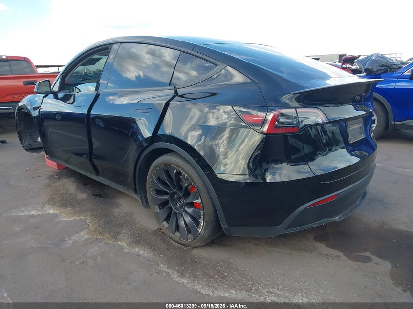 Vin: 7saygdef0pf814554, lot: 46512675, tesla model y performance dual motor all-wheel drive 20233