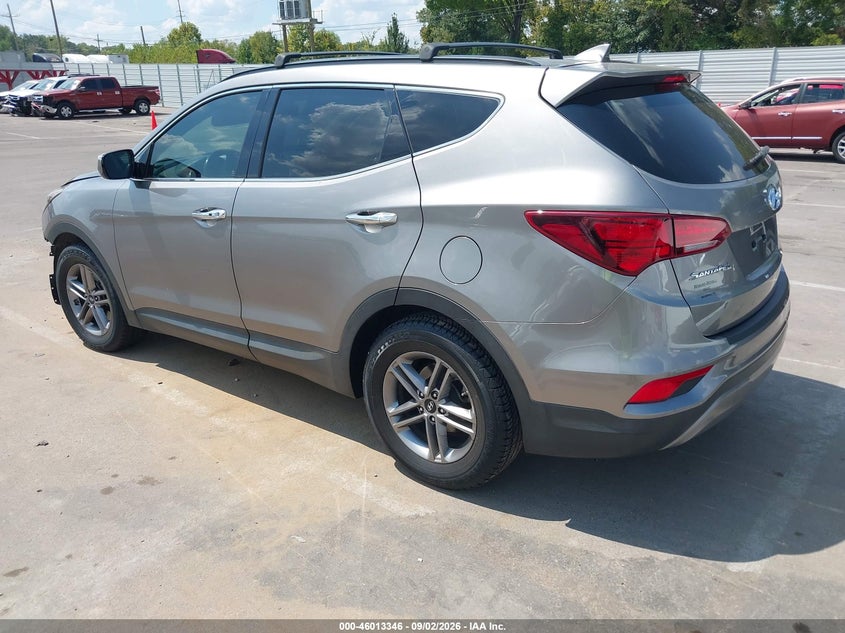 Vin: 5nmzu3lb5hh014224, lot: 46512722, hyundai santa fe sport 2.4l 20173