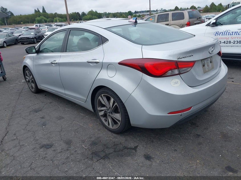 2014 HYUNDAI ELANTRA auction photo 3